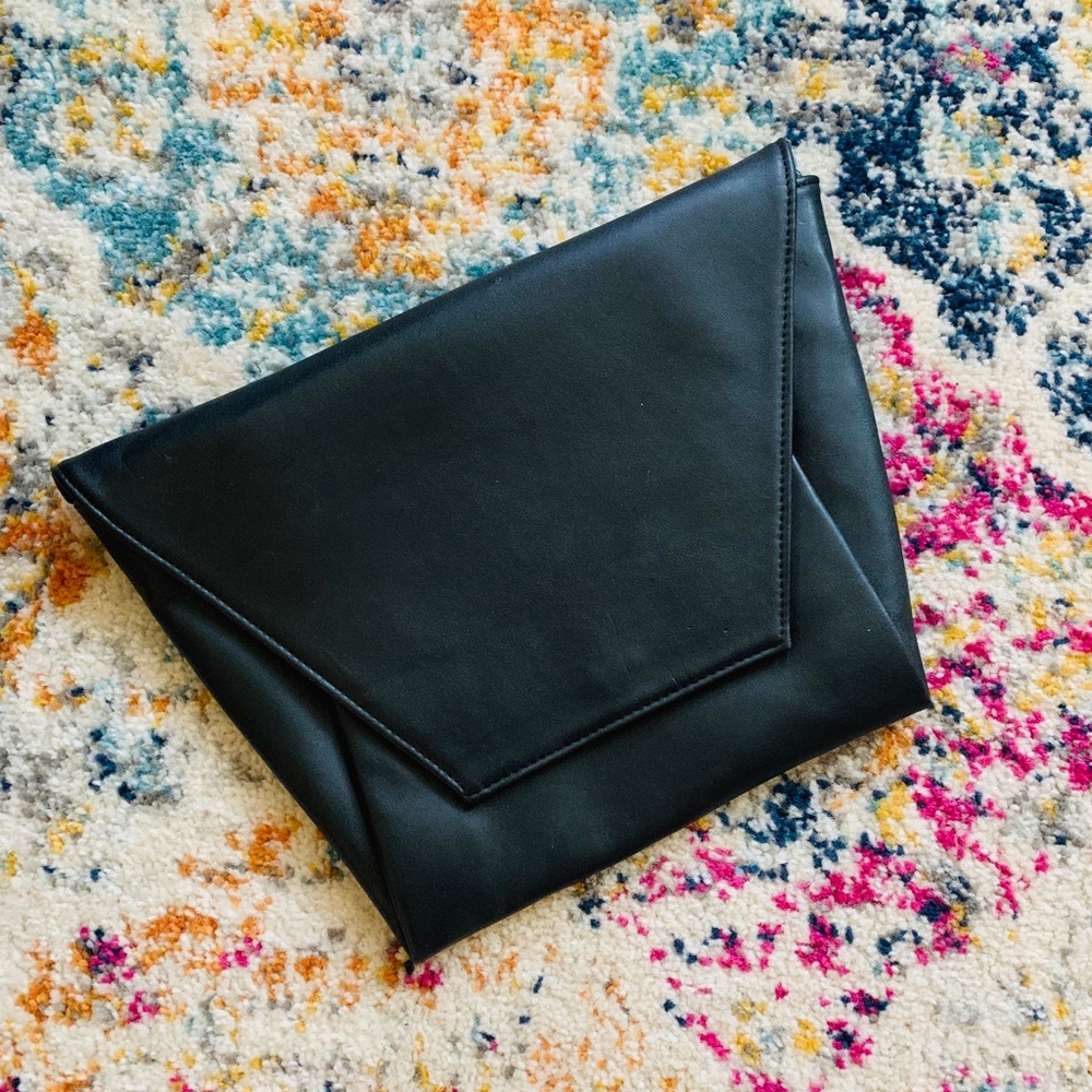 Black Clutch & Wristlet